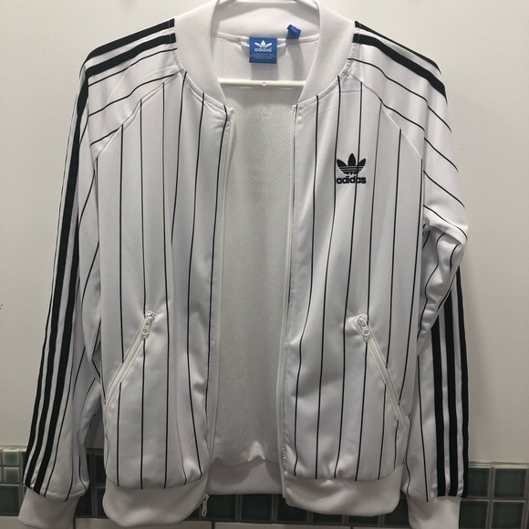 Pinstripe Adidas Jacket - Picture 4 of 6